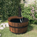 Vannfontene med pumpe 28x28x34,5 cm heltre gran vidaXL