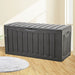 Oppbevaringsboks svart 118x53x57 cm polypropylen