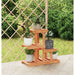 Blomsterstativ 58x25x51 cm heltre gran