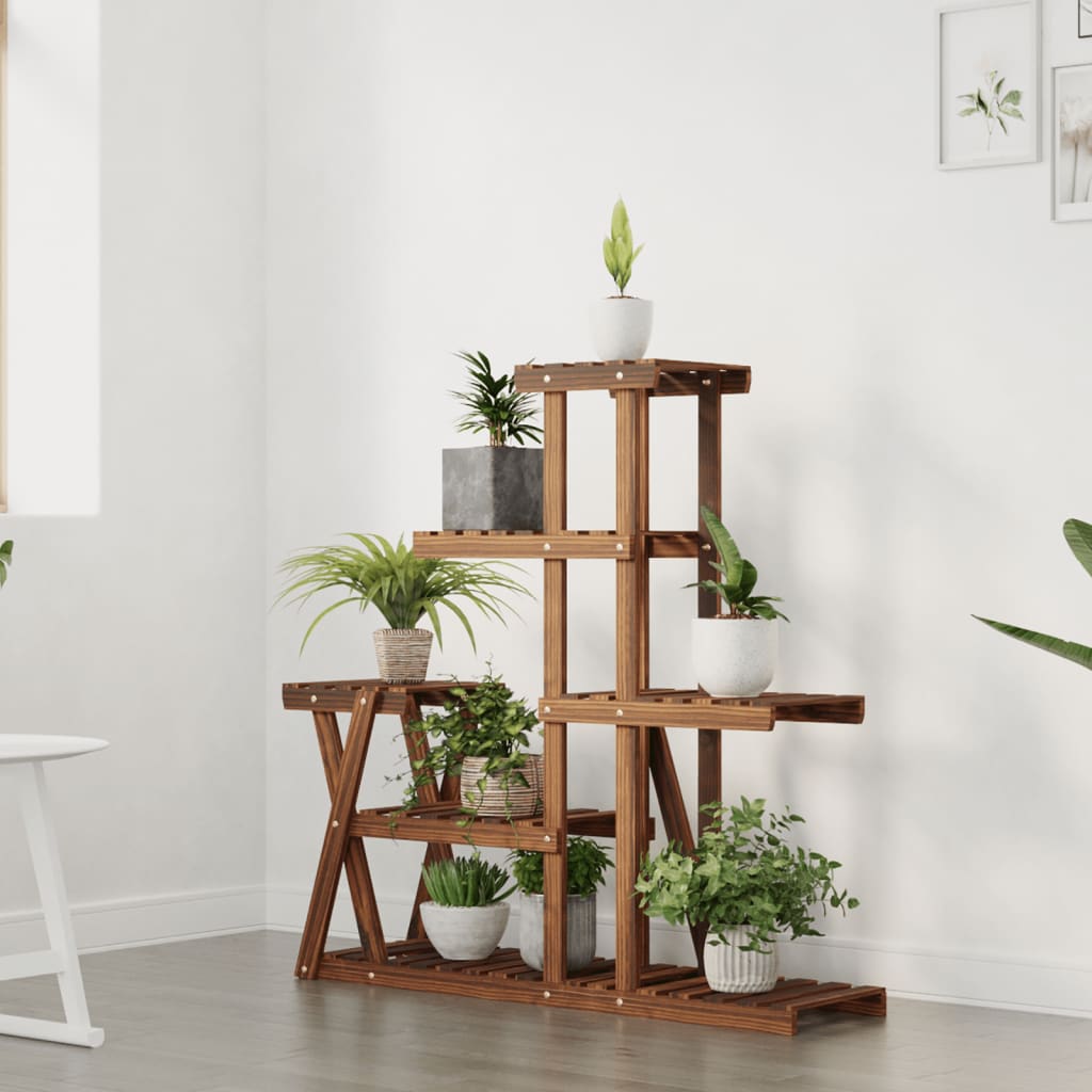 Blomsterstativ 110x25x96 cm heltre gran