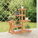 Blomsterstativ 110x25x96 cm heltre gran