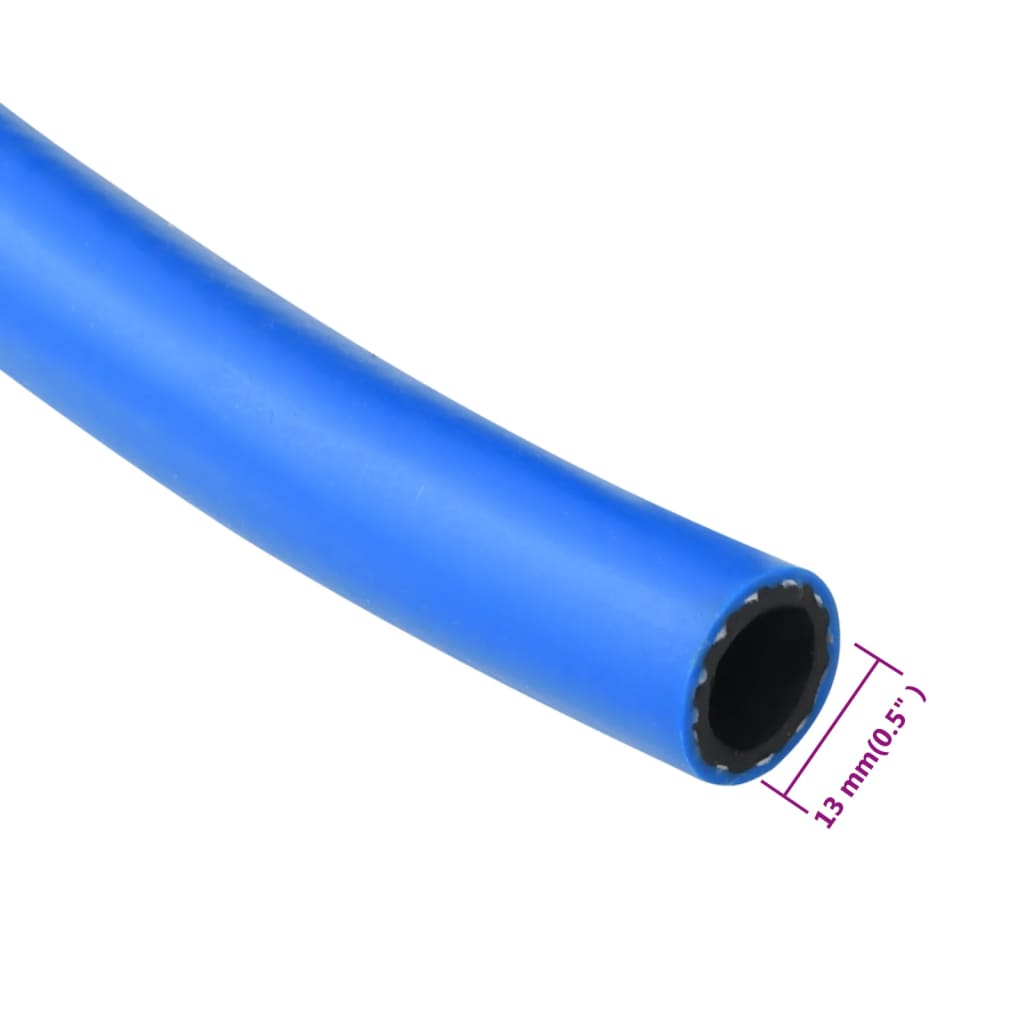 Luftslange blå 0,7" 5 m PVC