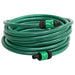 Bassengslange grønn 100 m PVC vidaXL