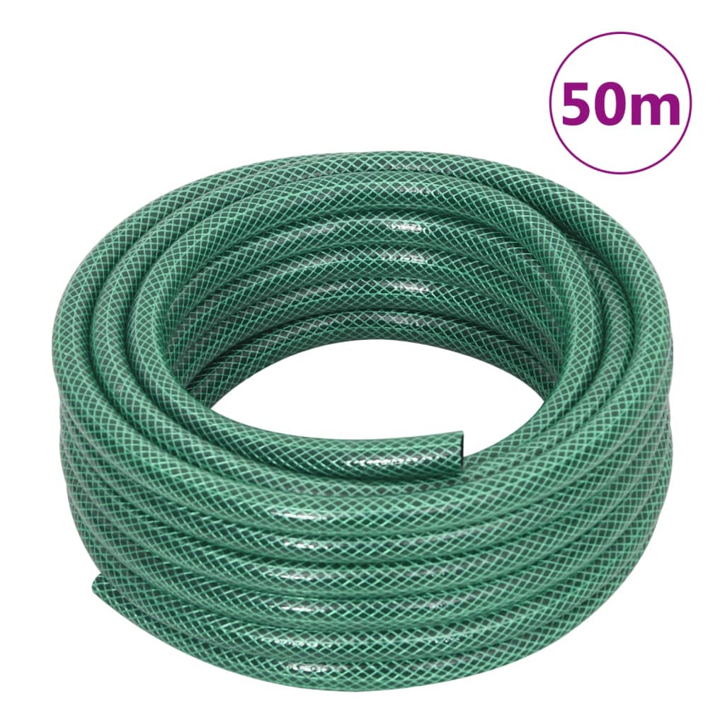 Hageslange grønn 0,5" 50 m PVC vidaXL