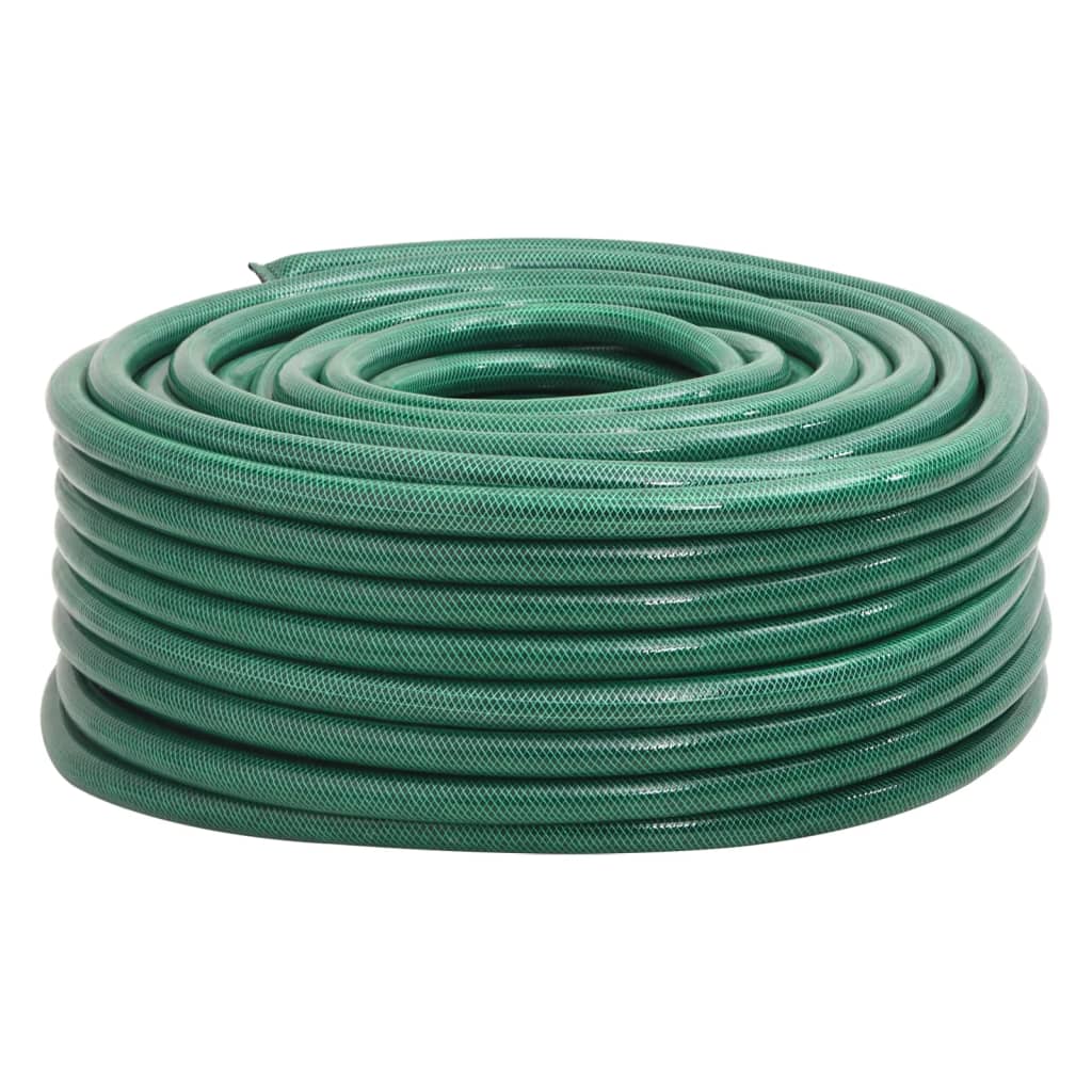Hageslange grønn 1" 10 m PVC vidaXL