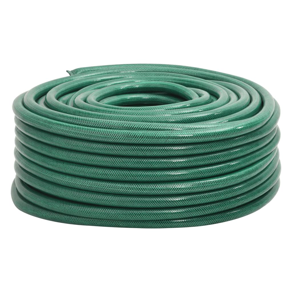 Hageslange grønn 1" 50 m PVC vidaXL