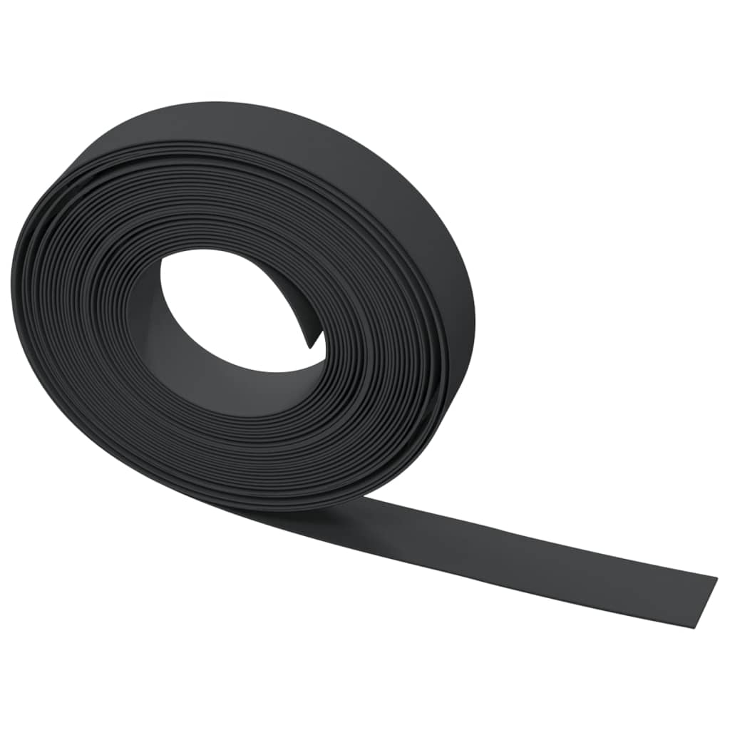 Hagekanter 3 stk svart 10 m 10 cm polyetylen