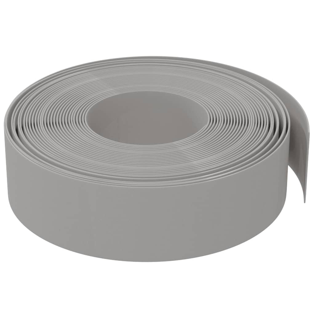 Hagekanter 5 stk grå 10 m 15 cm polyetylen