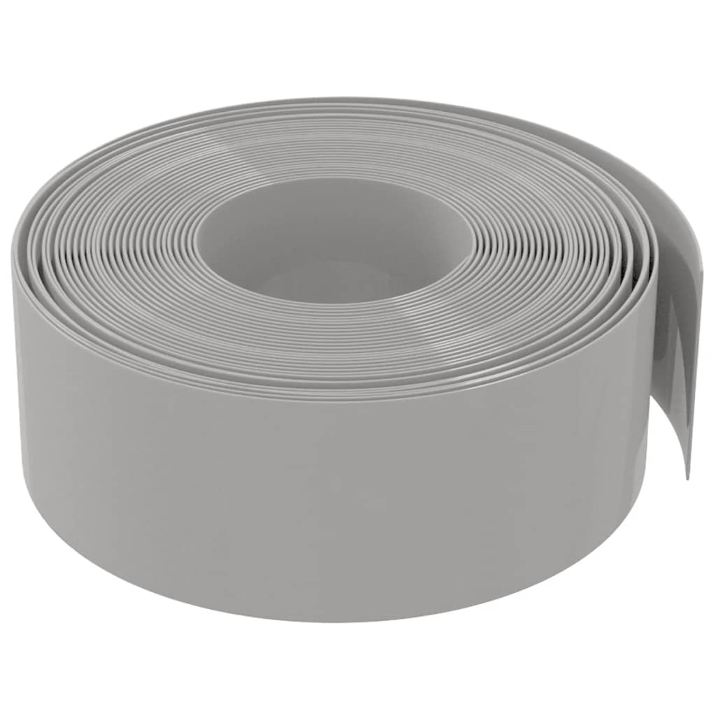 Hagekanter 3 stk grå 10 m 20 cm polyetylen