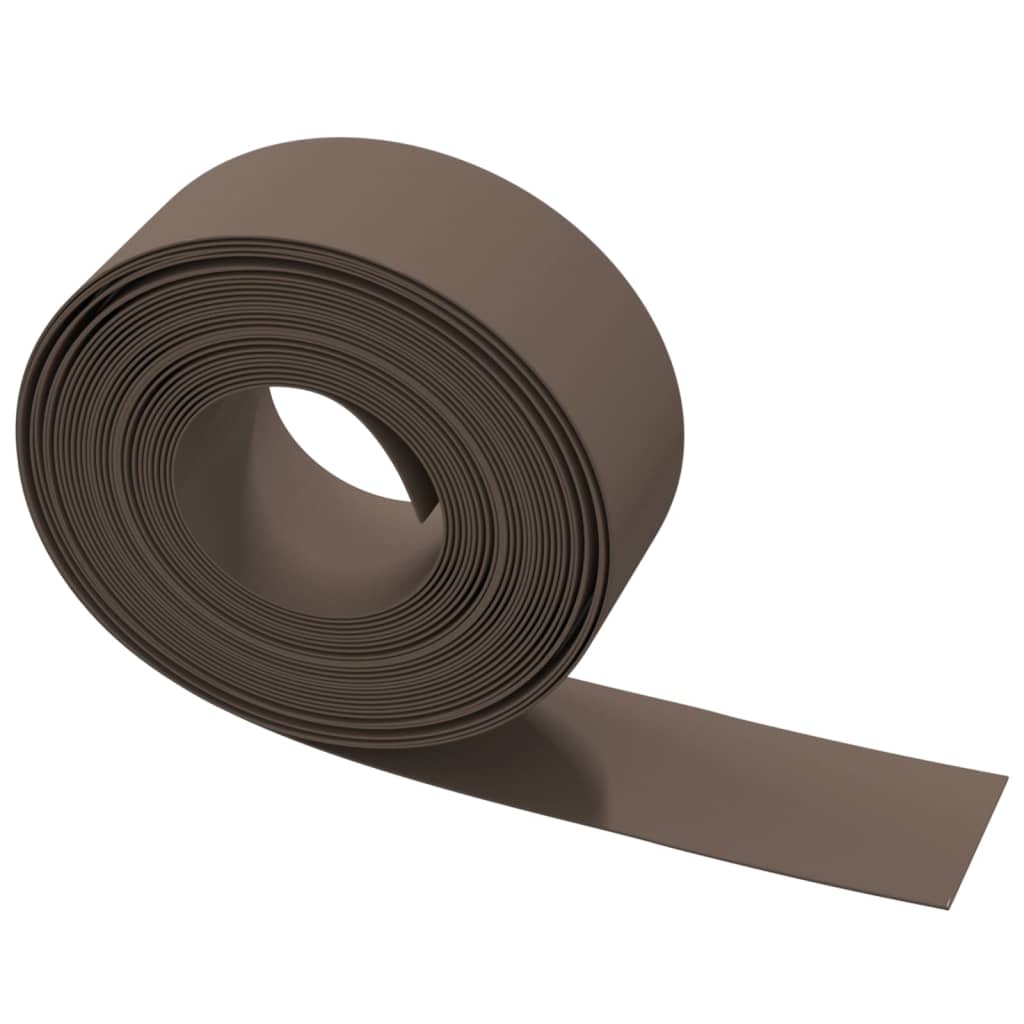 Hagekanter 5 stk brun 10 m 20 cm polyetylen