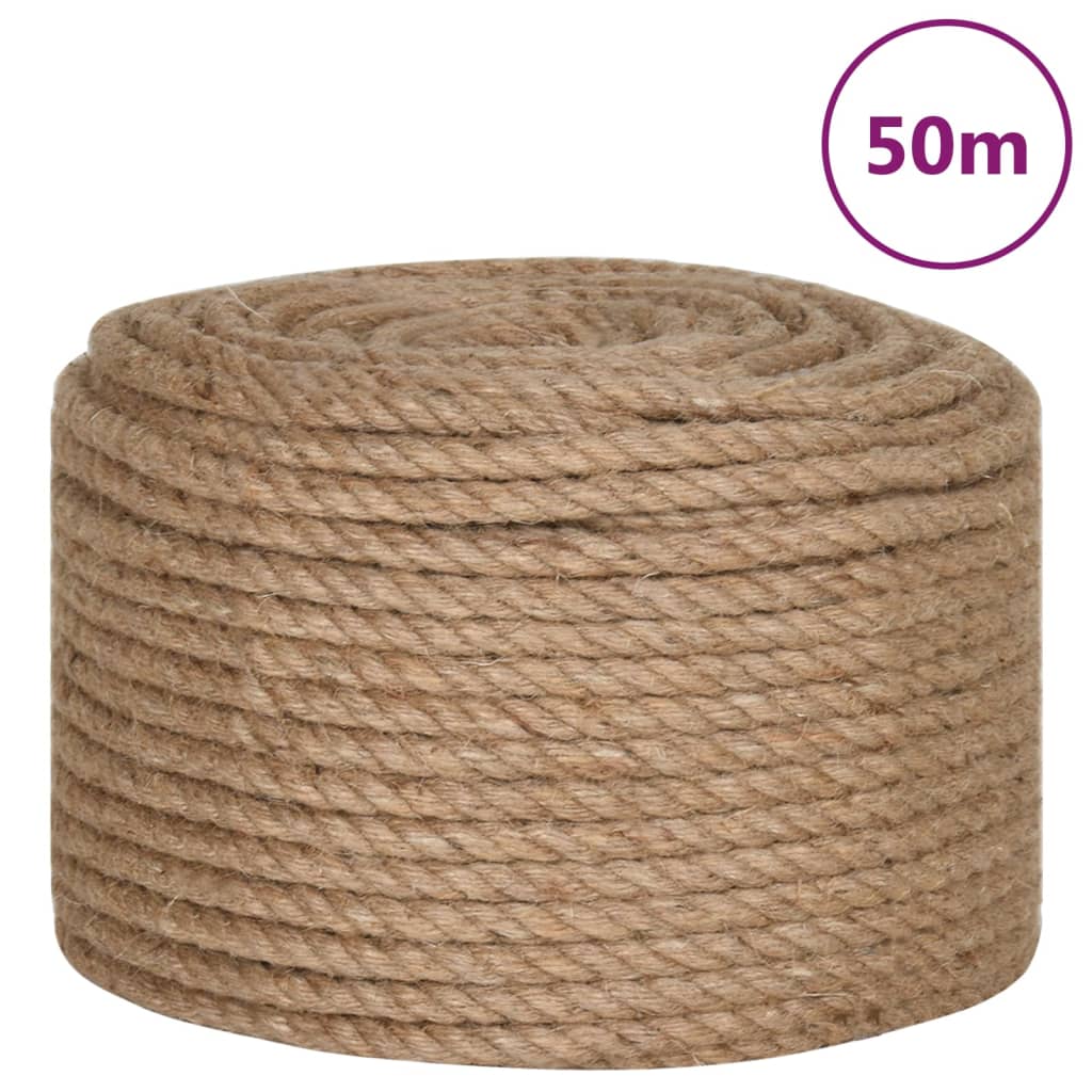 Jutetau 50 m lang 10 mm tykk