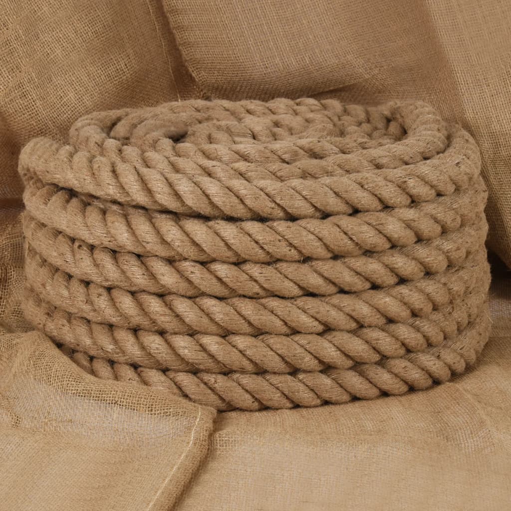 Jutetau 5 m lang 36 mm tykk