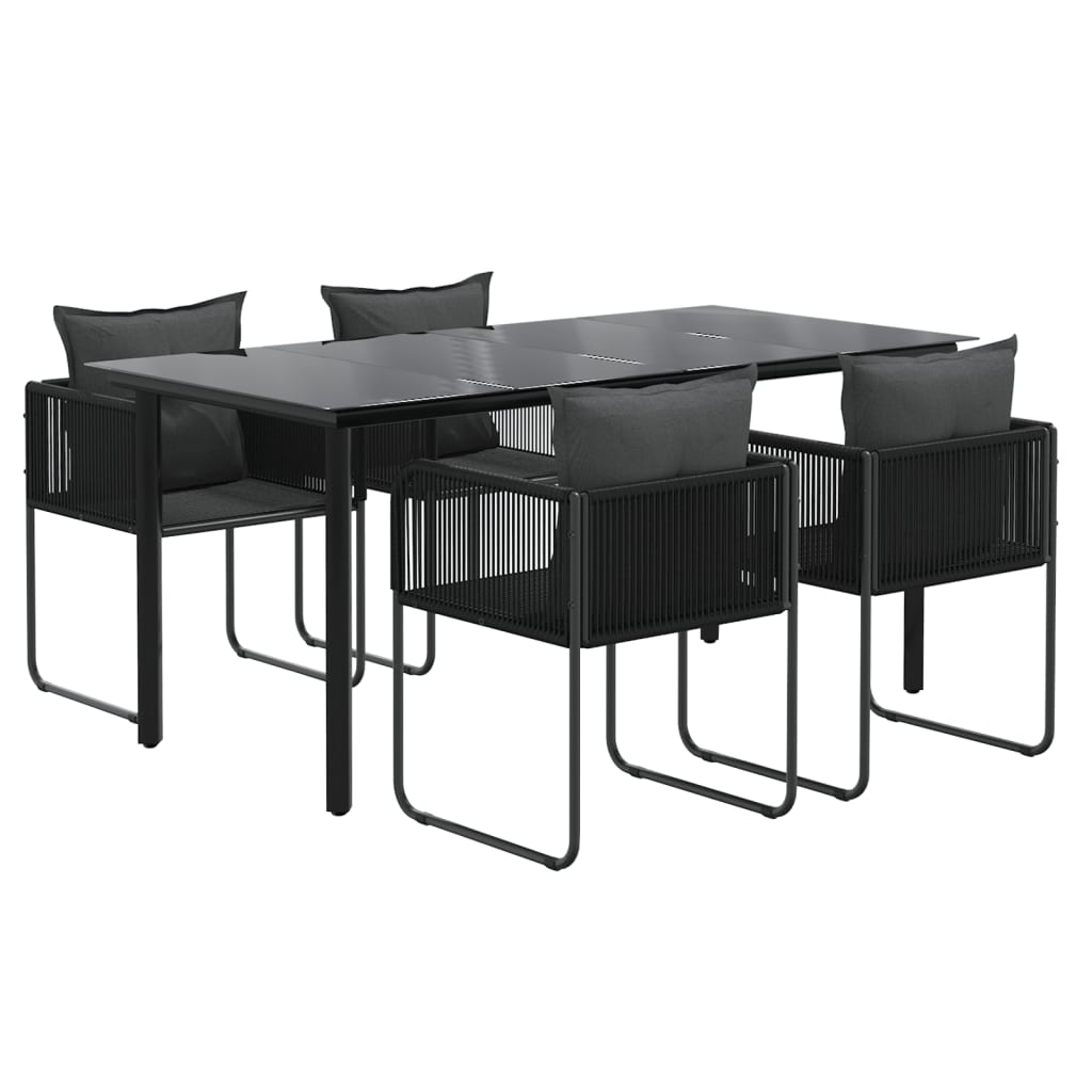 Hagespisegruppe 5 deler svart