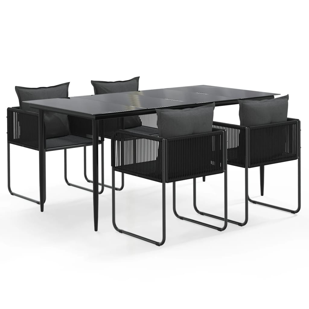 Hagespisegruppe 5 deler svart