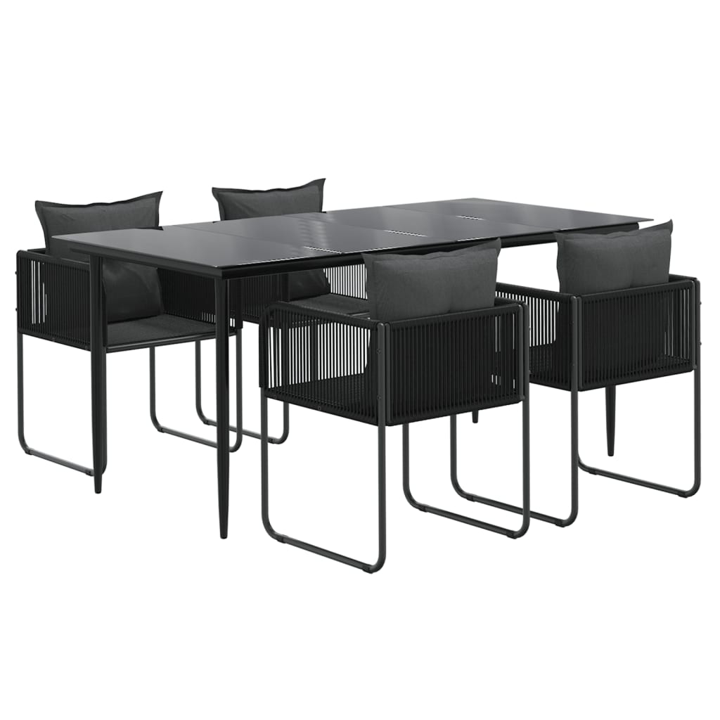 Hagespisegruppe 5 deler svart