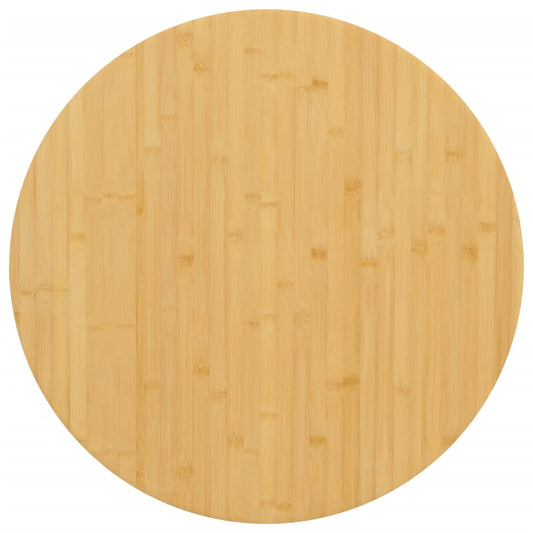 Bordplate Ø80x1,5 cm bambus