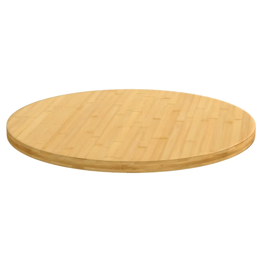 Bordplate Ø70x2,5 cm bambus