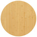 Bordplate Ø60x4 cm bambus