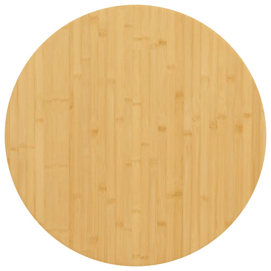 Bordplate Ø60x4 cm bambus