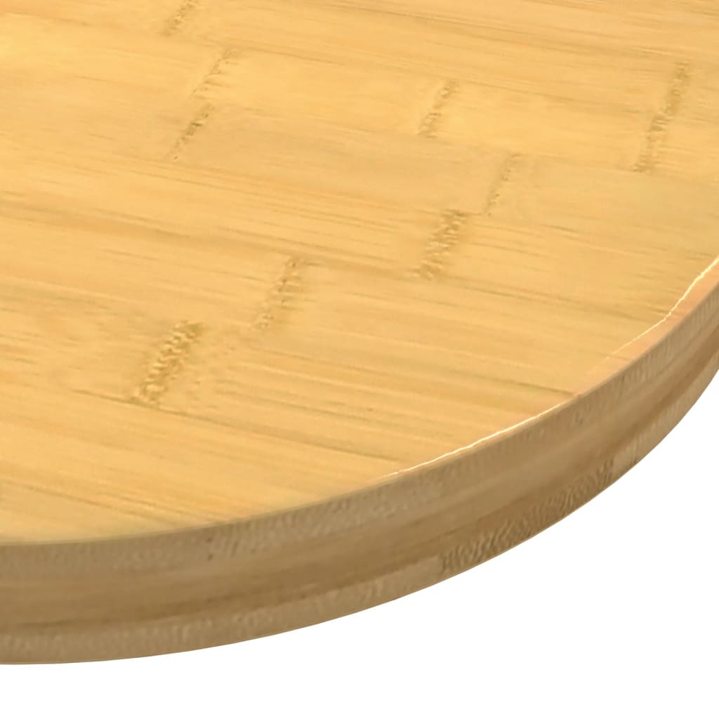 Bordplate Ø60x4 cm bambus