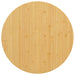 Bordplate Ø70x4 cm bambus