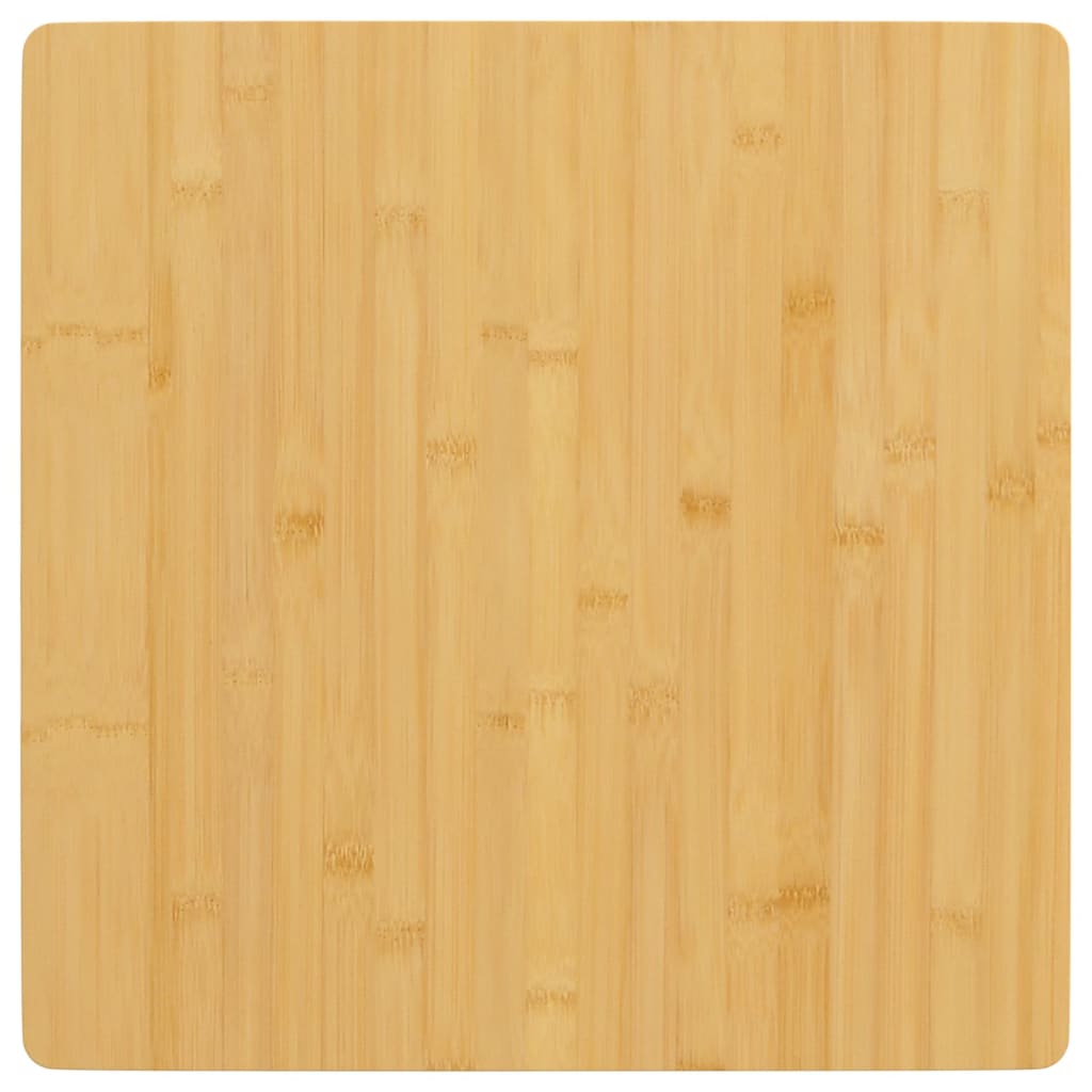 Bordplate 60x60x4 cm bambus