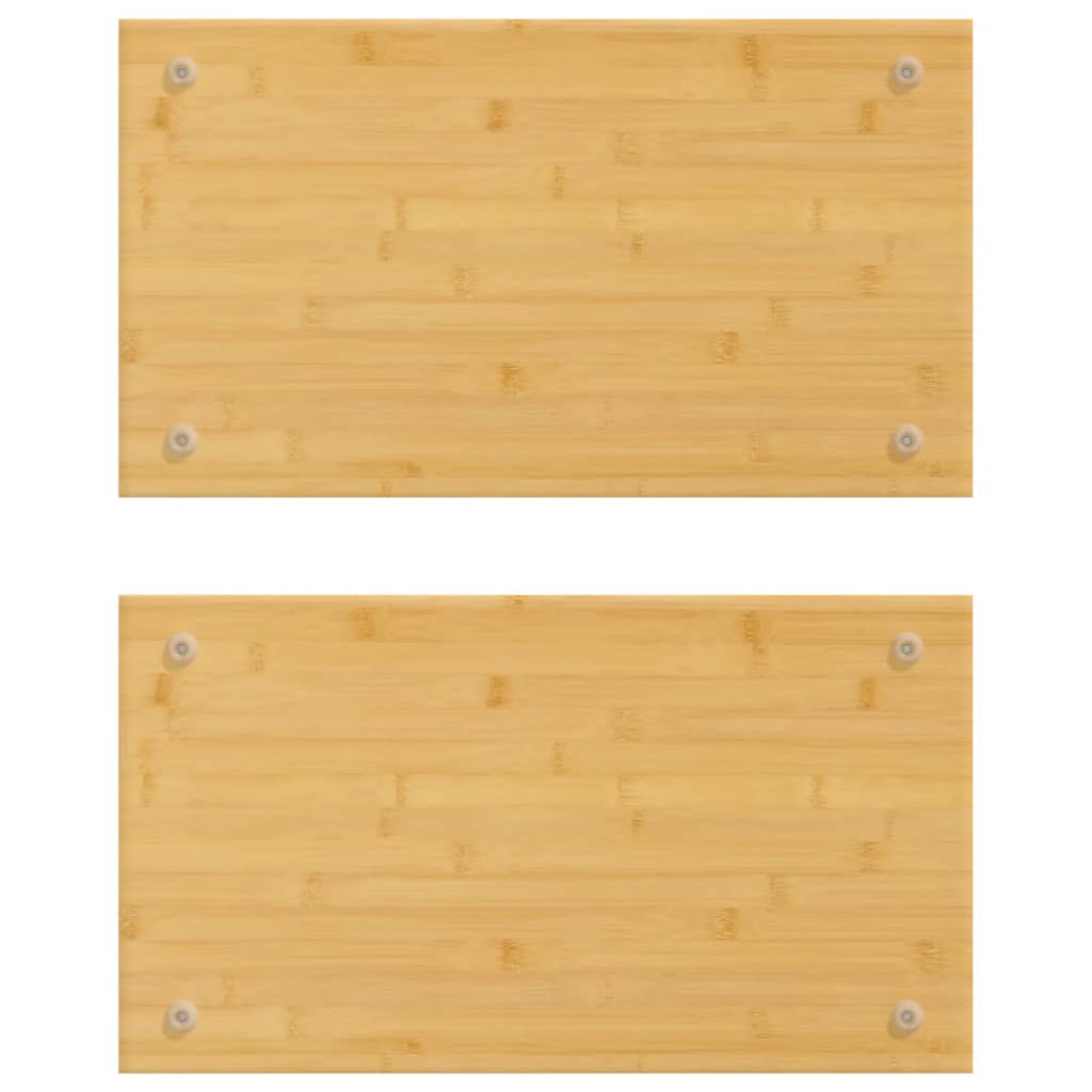 Komfyrdeksler 2 stk 50x28x1,5 cm bambus
