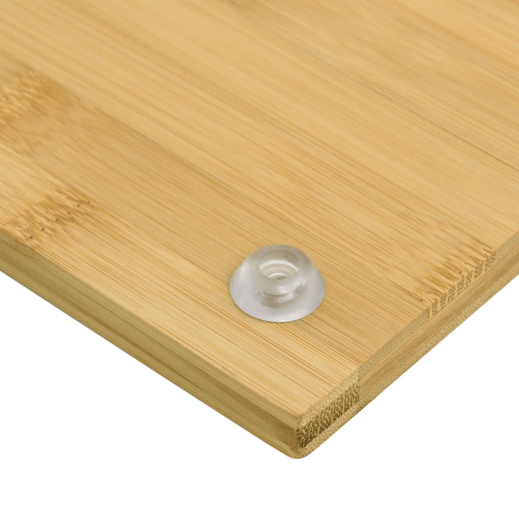 Komfyrdeksler 2 stk 50x28x1,5 cm bambus