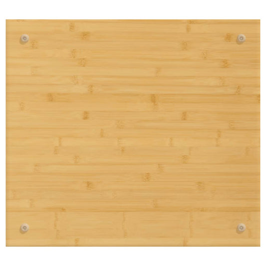 Komfyrdeksel 50x56x1,5 cm bambus