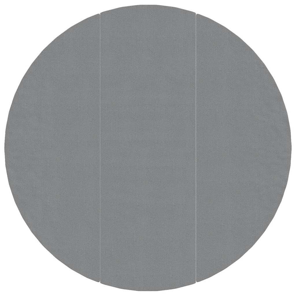 Bassengduk lysegrå Ø396 cm polyester geotekstil