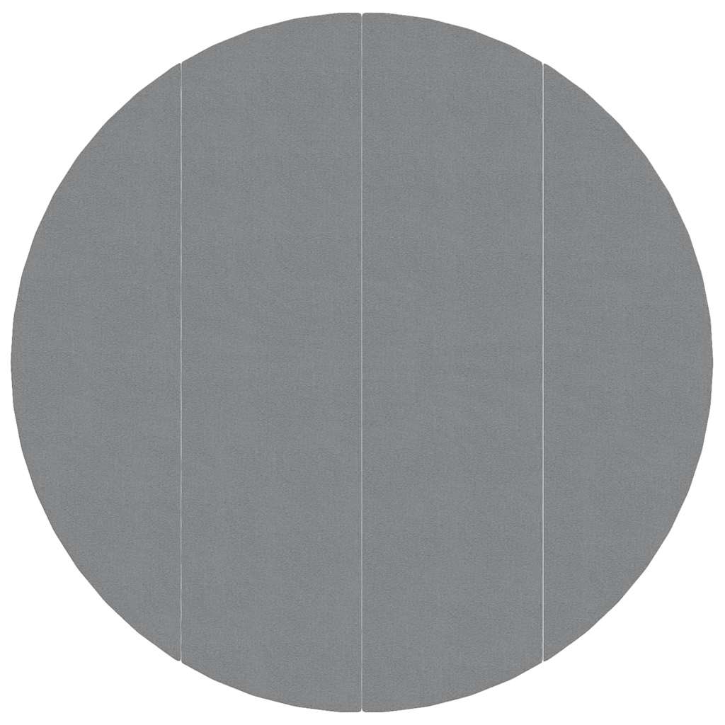 Bassengduk lysegrå Ø428 cm polyester geotekstil
