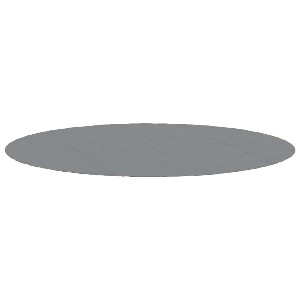 Bassengduk lysegrå Ø500 cm polyester geotekstil