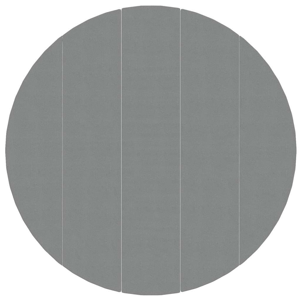 Bassengduk lysegrå Ø550 cm polyester geotekstil
