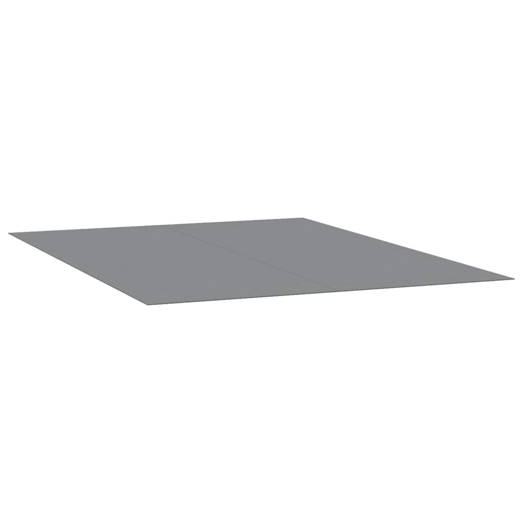 Bassengduk lysegrå 300x220 cm polyester geotekstil