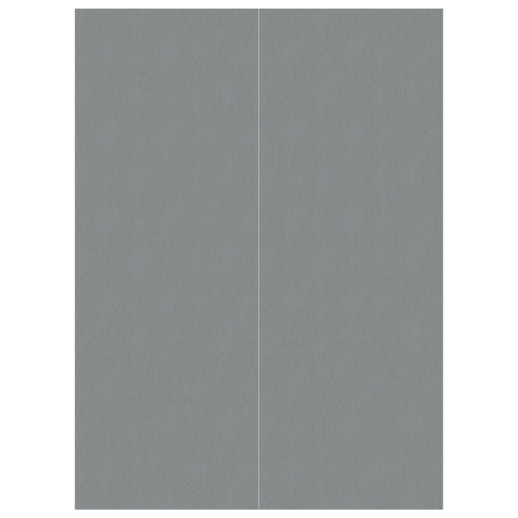 Bassengduk lysegrå 300x220 cm polyester geotekstil