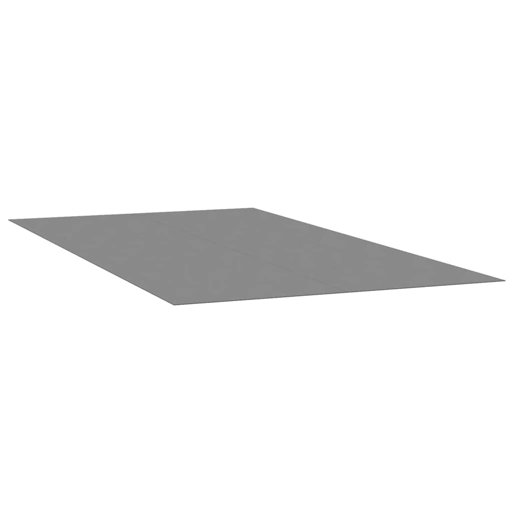 Bassengduk lysegrå 420x220 cm polyester geotekstil