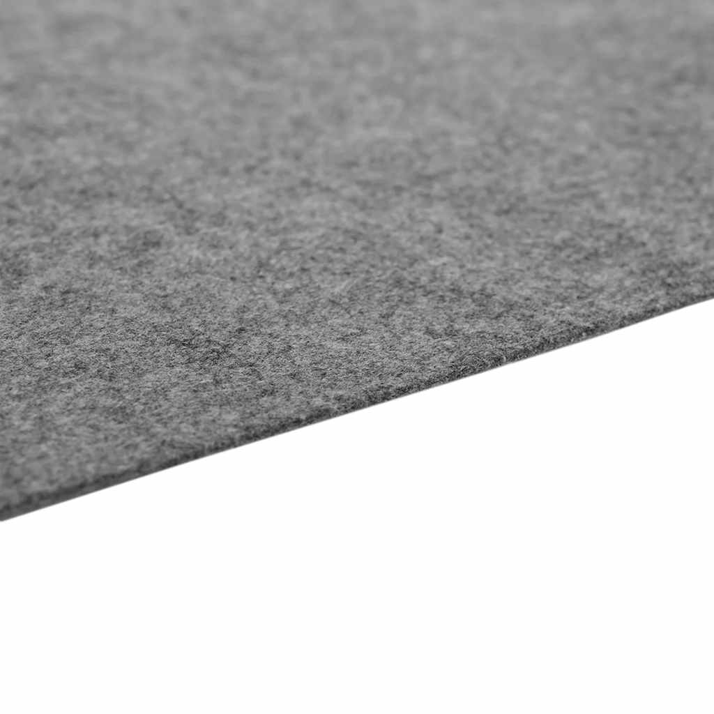 Bassengduk lysegrå 550x280 cm polyester geotekstil