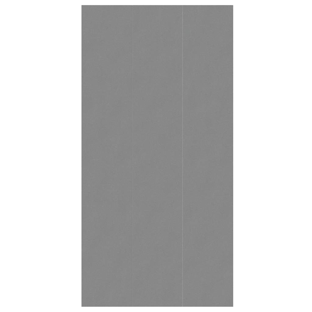 Bassengduk lysegrå 640x321 cm polyester geotekstil
