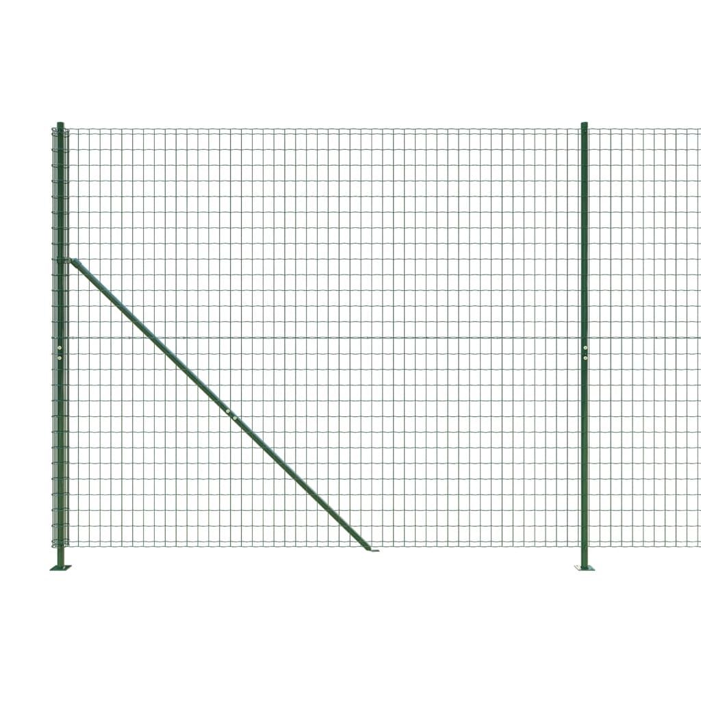 Nettinggjerde med flens grønn 1,4x10 m
