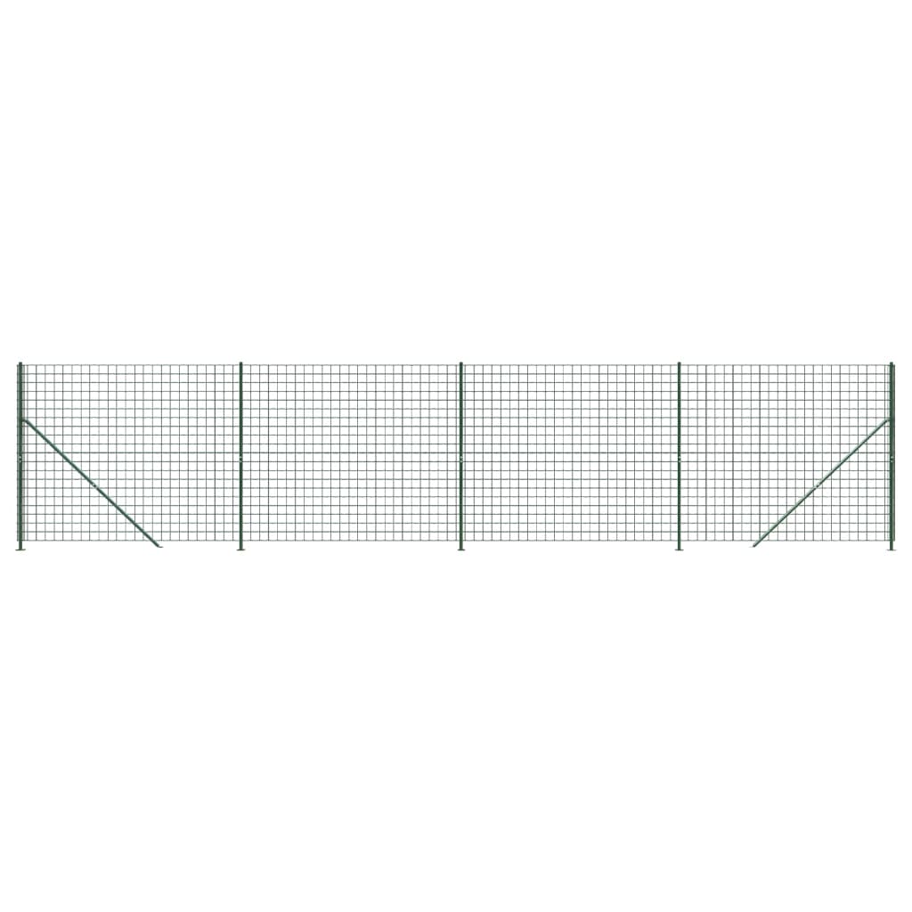 Nettinggjerde med flens grønn 2,2x10 m