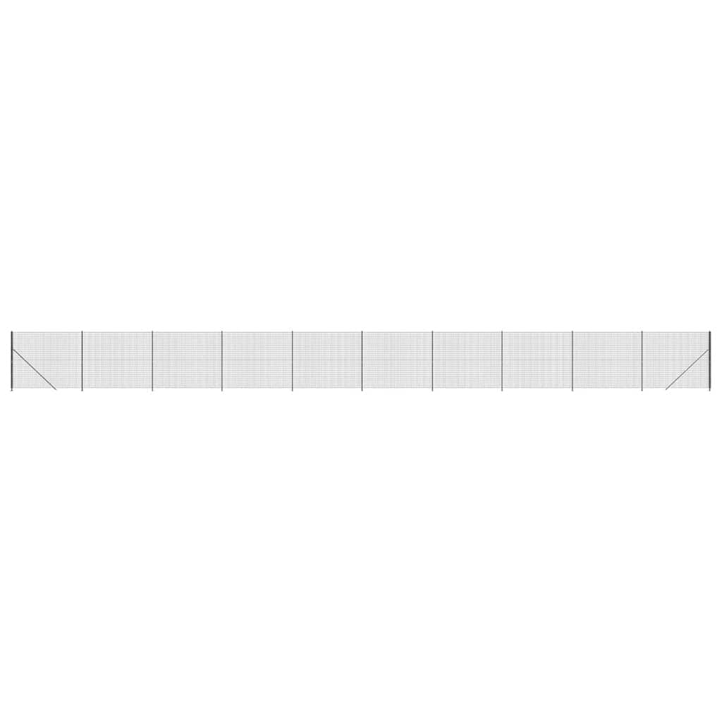 Nettinggjerde med flens antrasitt 1,6x25 m