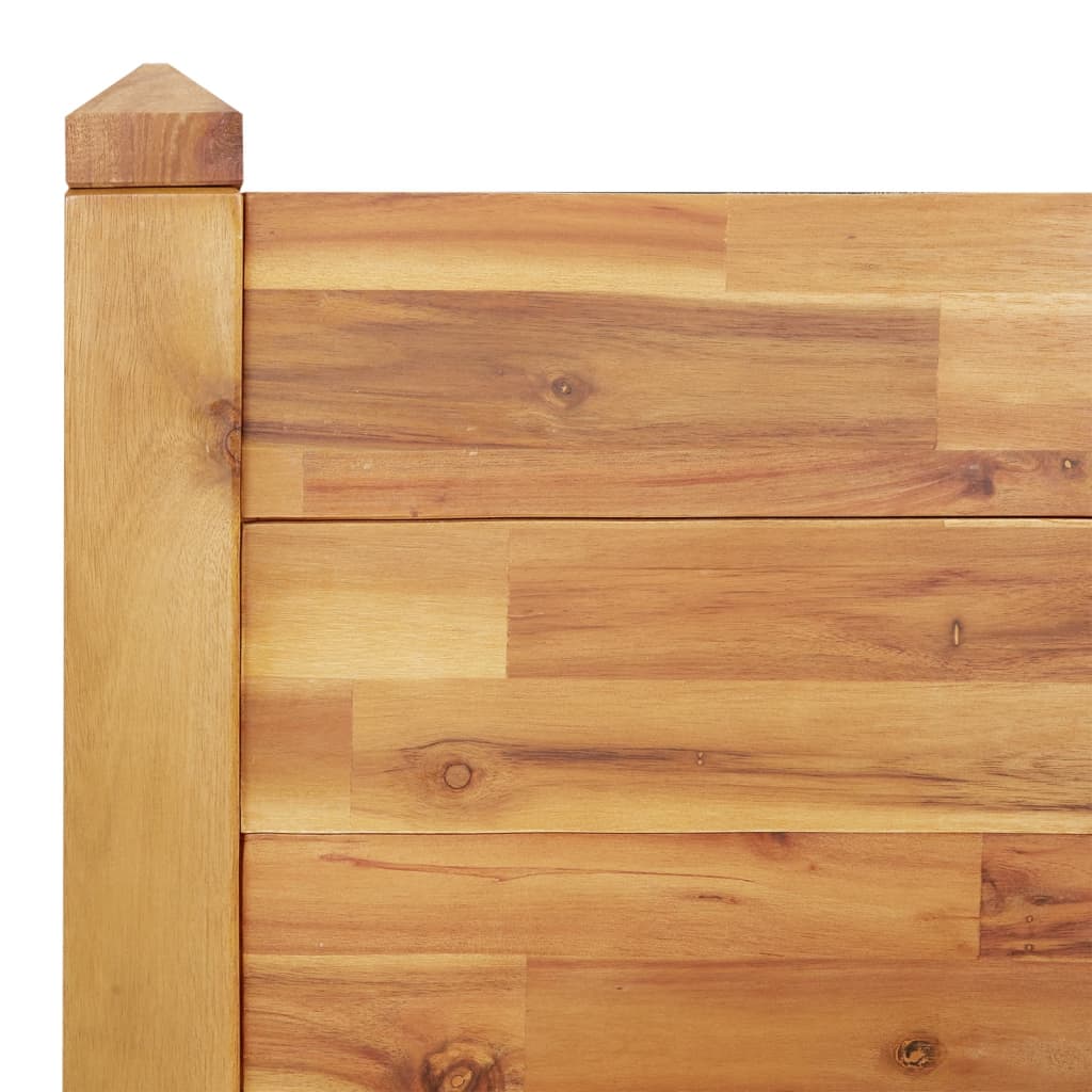 Høybed 160x60x84 cm heltre akasie