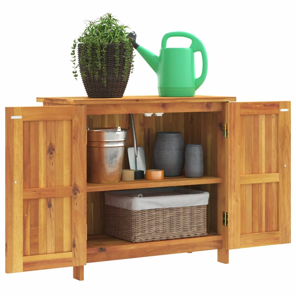 Hageskap 75x35x70 cm heltre akasie