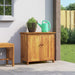 Hageskap 75x35x70 cm heltre akasie
