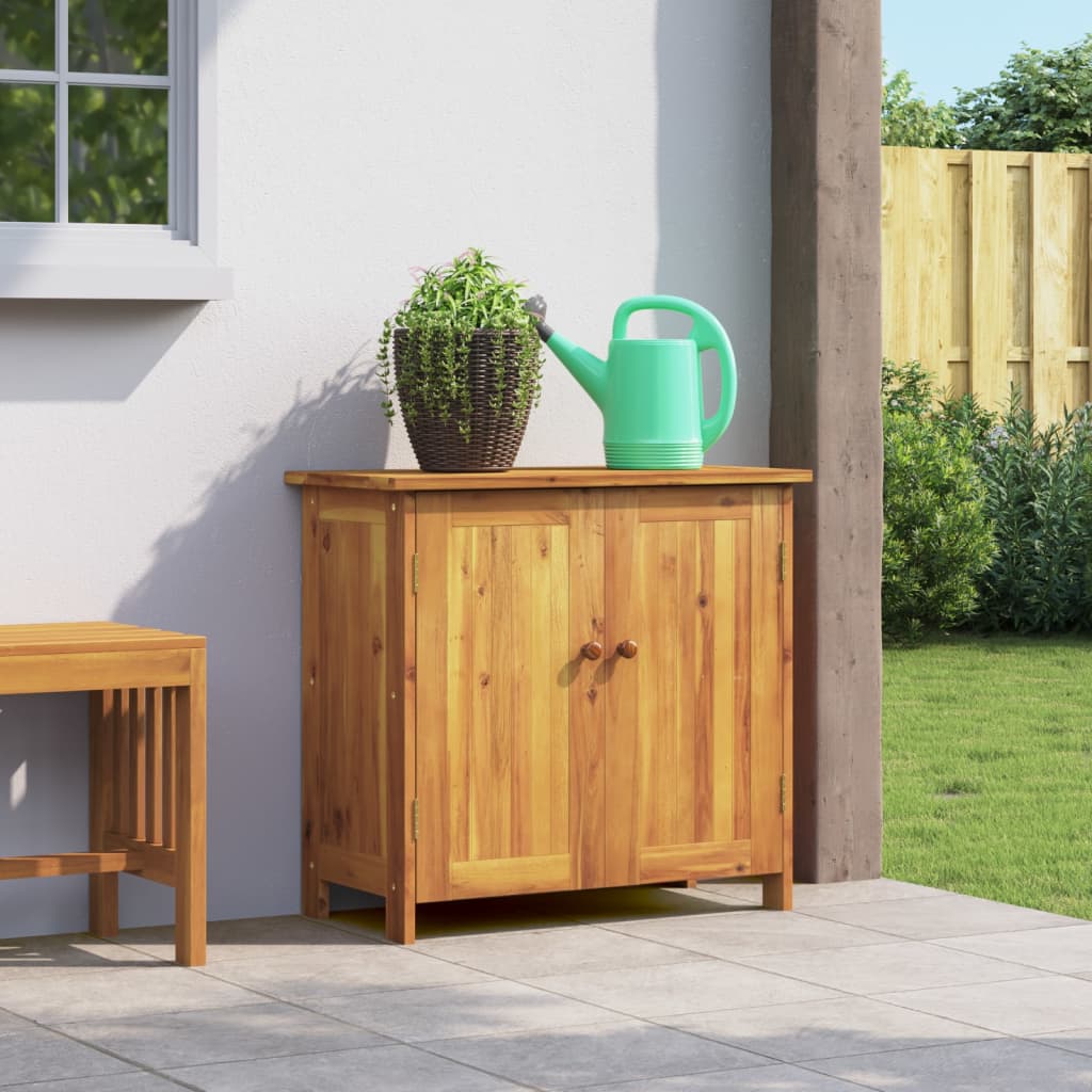 Hageskap 75x35x70 cm heltre akasie