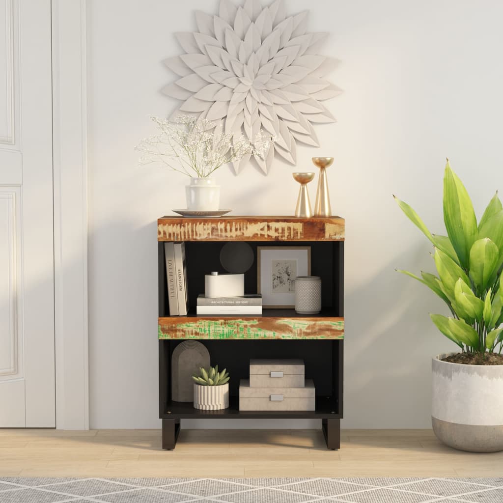 Sideskap 60x33x75 cm gjenvunnet heltre