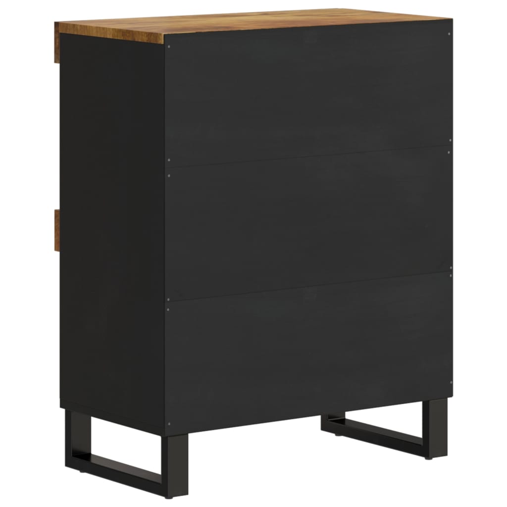 Sideskap 60x33x75 cm heltre mango