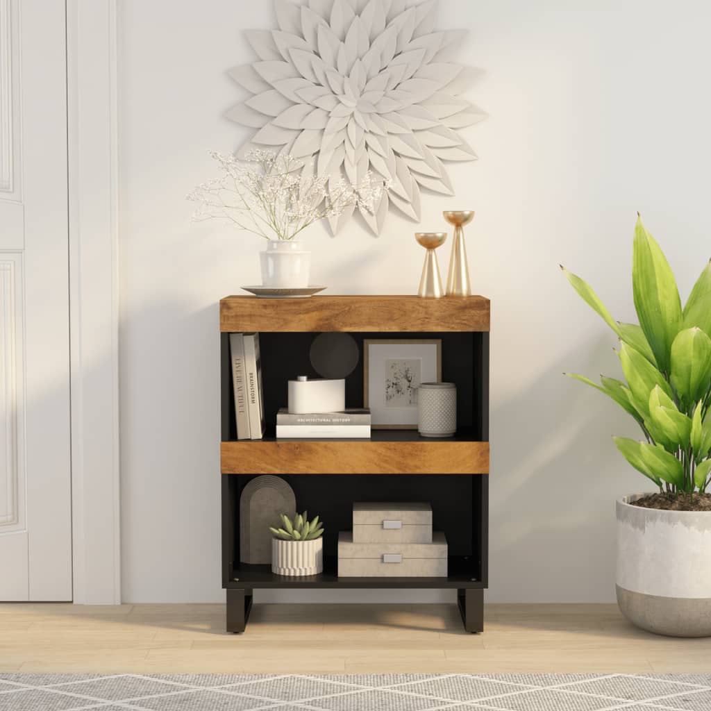 Sideskap 60x33x75 cm heltre mango
