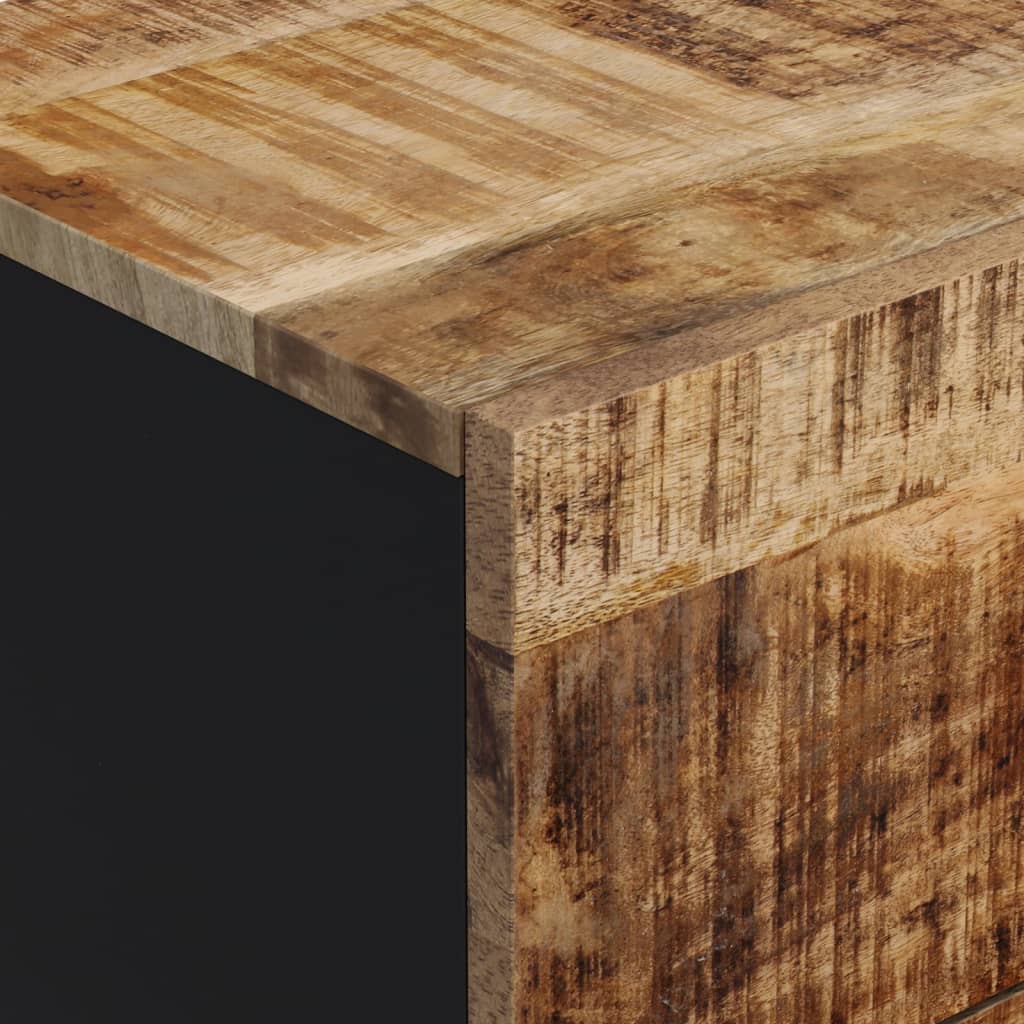 Skjenk med 3 skuffer 40x33,5x75 cm heltre mango