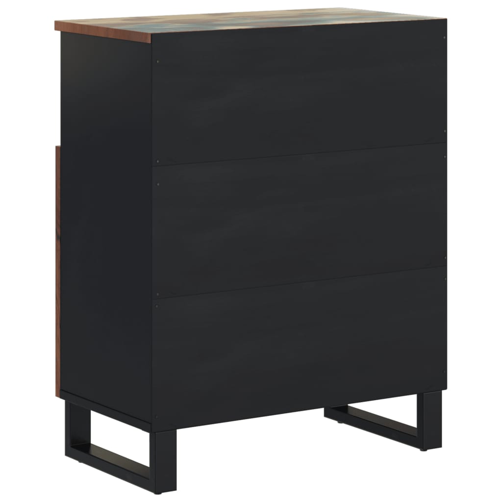 Skjenk med 2 dører 60x33x75 cm gjenvunnet heltre